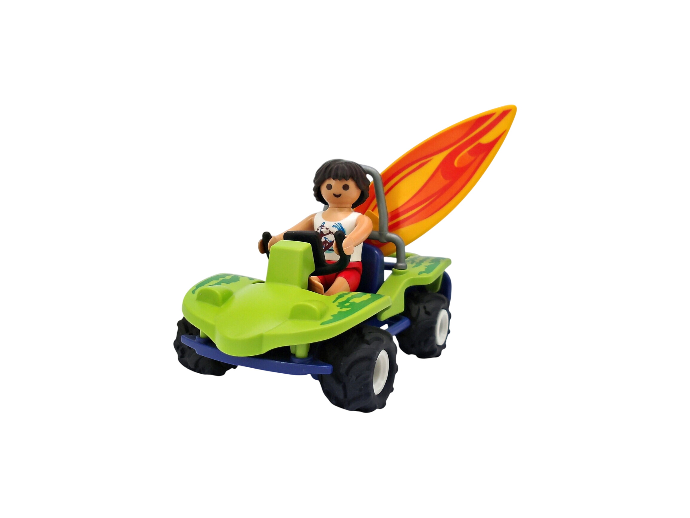 Acheter Playmobil - Set 6982 - Surfer et buggy Très bon état - 14,90 € Playmobil - Set 6982 - Surfer et buggy Très bon état - reconditionné disponible sur Label Emmaüs